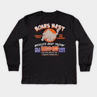 Boars Nest Since 1979 Kids Long Sleeve T-Shirt